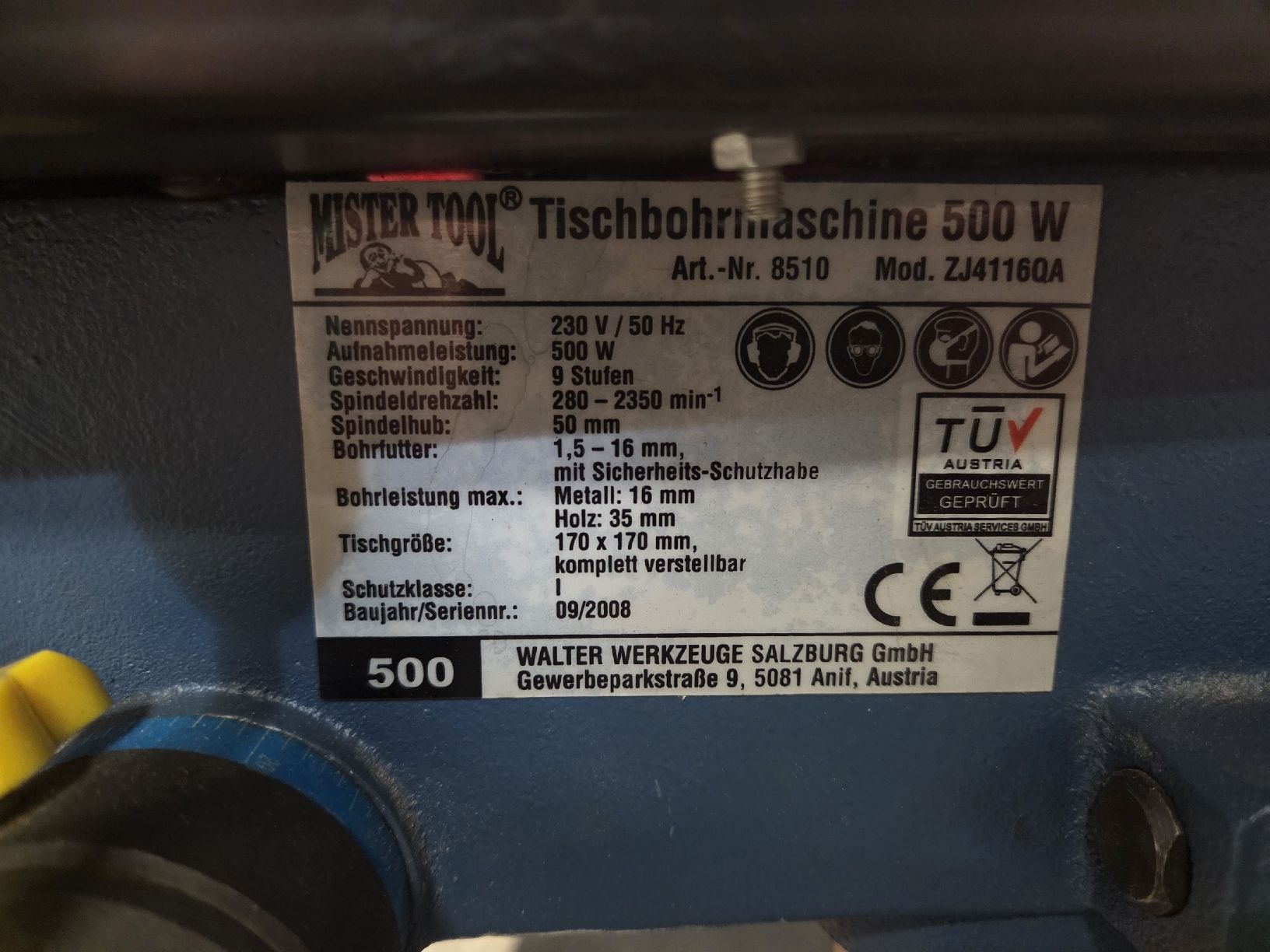 Trapani: Tischbohrmaschine – Usato da Bern venduto da Thomas442 1