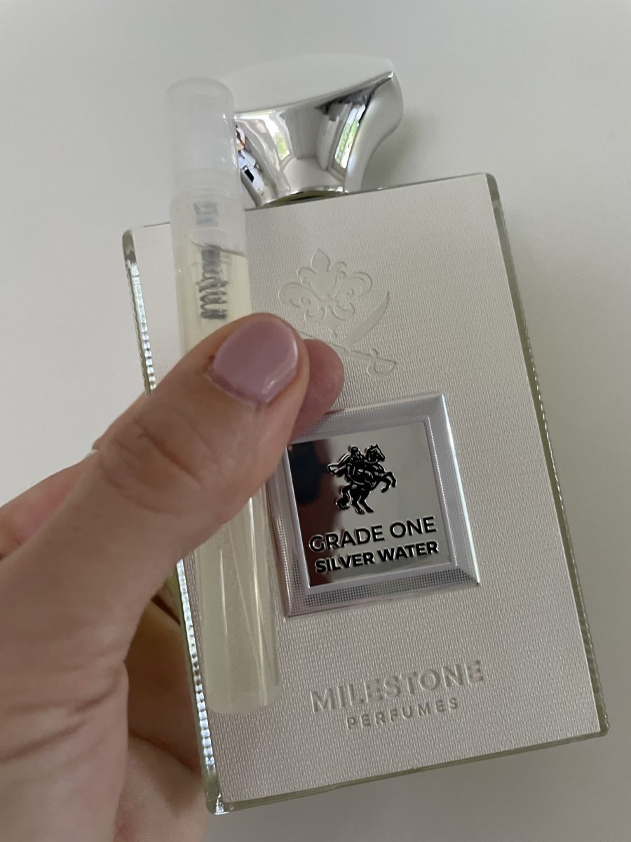Profumi & Eau de Toilette: MILESTONE GRADE ONE SILVER WATER EDP5ML (Silver Mountain Wat – Usato da Zürich venduto da deruja