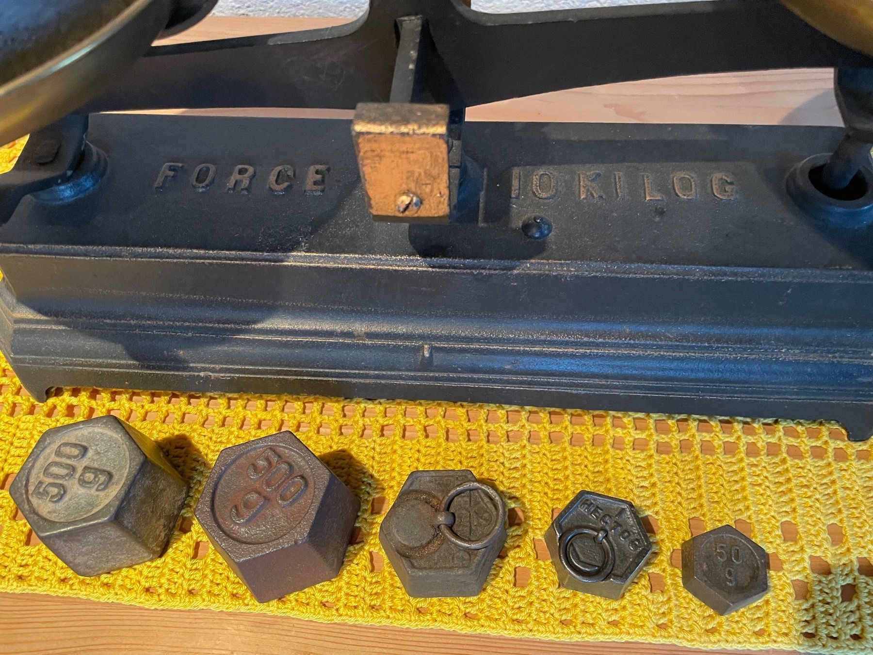 Bilance e pesi: Waage . (Sockel Bronze) ANTIK – Usato da Wohlen AG venduto da NincoA-Z 1