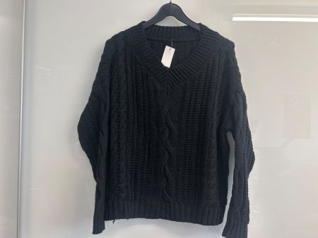 Pullover schwarz Oversize 1 Size Neu