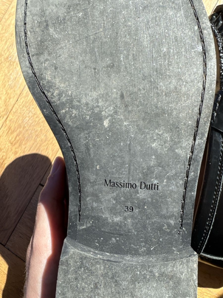 Scarpe da donna: Massimo Dutti PENNY Slipper, Schwarz, Grösse 39 – Usato da Zürich venduto da nin_n7p7 3