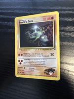 Brock's onix 21/132 Gym Heroes Rare