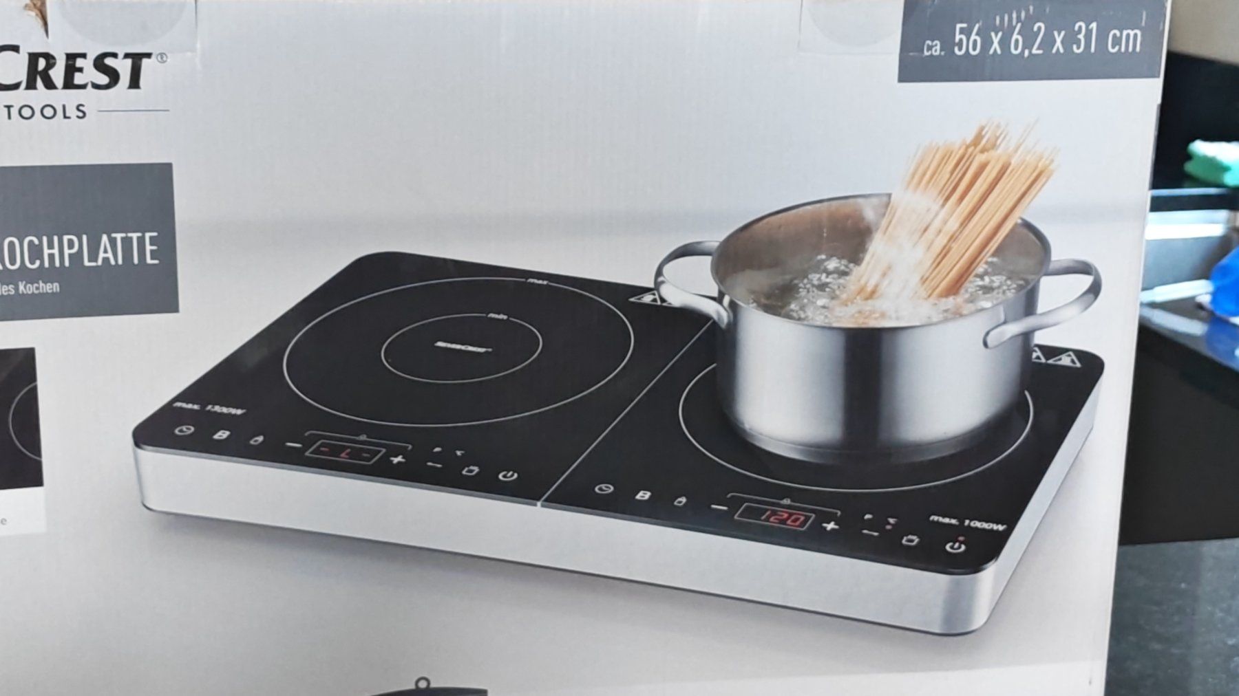 Cuisines complètes: Plaque électrique induction /Doppel Induktionskoch platte – Neuf (Voir description) à Bevaix par fee-verte 5