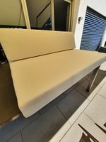Lounge-Kissen-Set 128 cm (Sitz- & Rückenkissen) Creme