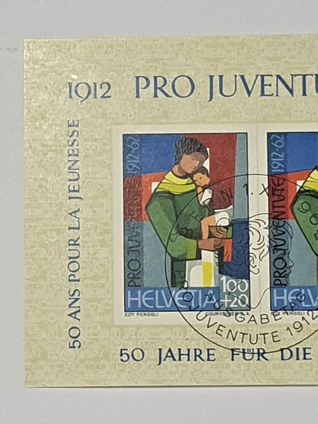 Tutti i francobolli: (90)   Pro Juventute 1962 mit ET-Stempel – Usato da Schwarzhäusern venduto da Inot3 2