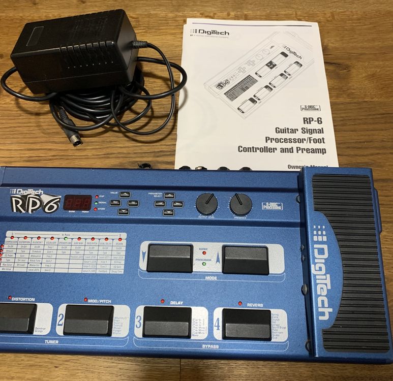 DigiTech RP6 Multieffekt für Gitarre mit Expression Pedal Kaufen auf