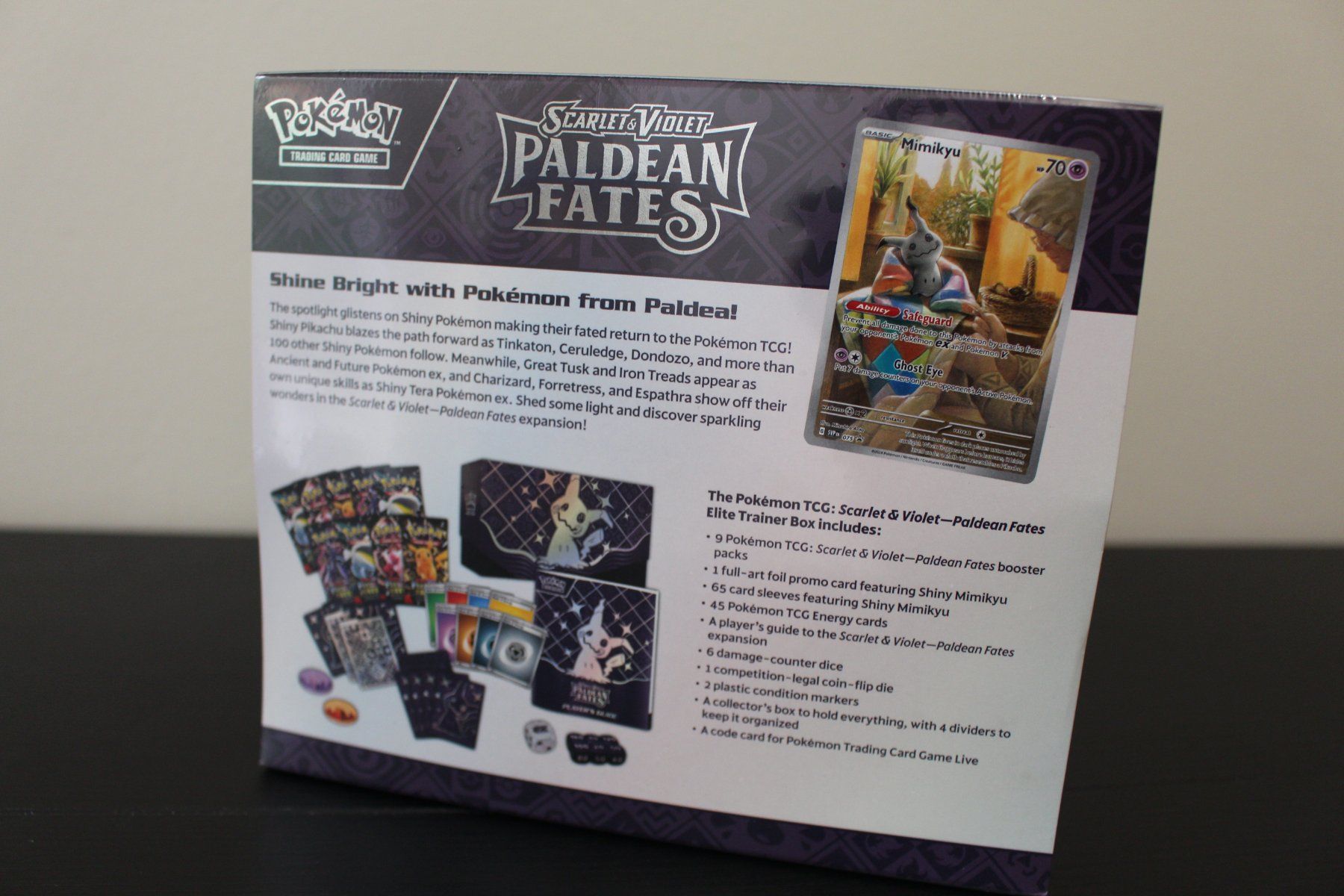 Pokémon Cartes à collectionner: Pokémon Paldean Fates Elite Trainer – Neuf (Voir description) à Genève par Chauvy84 1