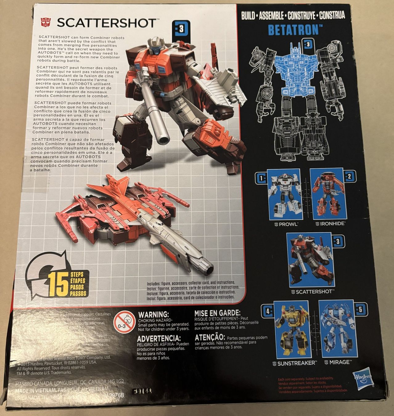 Hasbro Statuette: Transformers Combiner Wars Scattershot (Voyager Class) – Nuovo e nell'imballaggio originale da Founex venduto da spf_b7sg 1