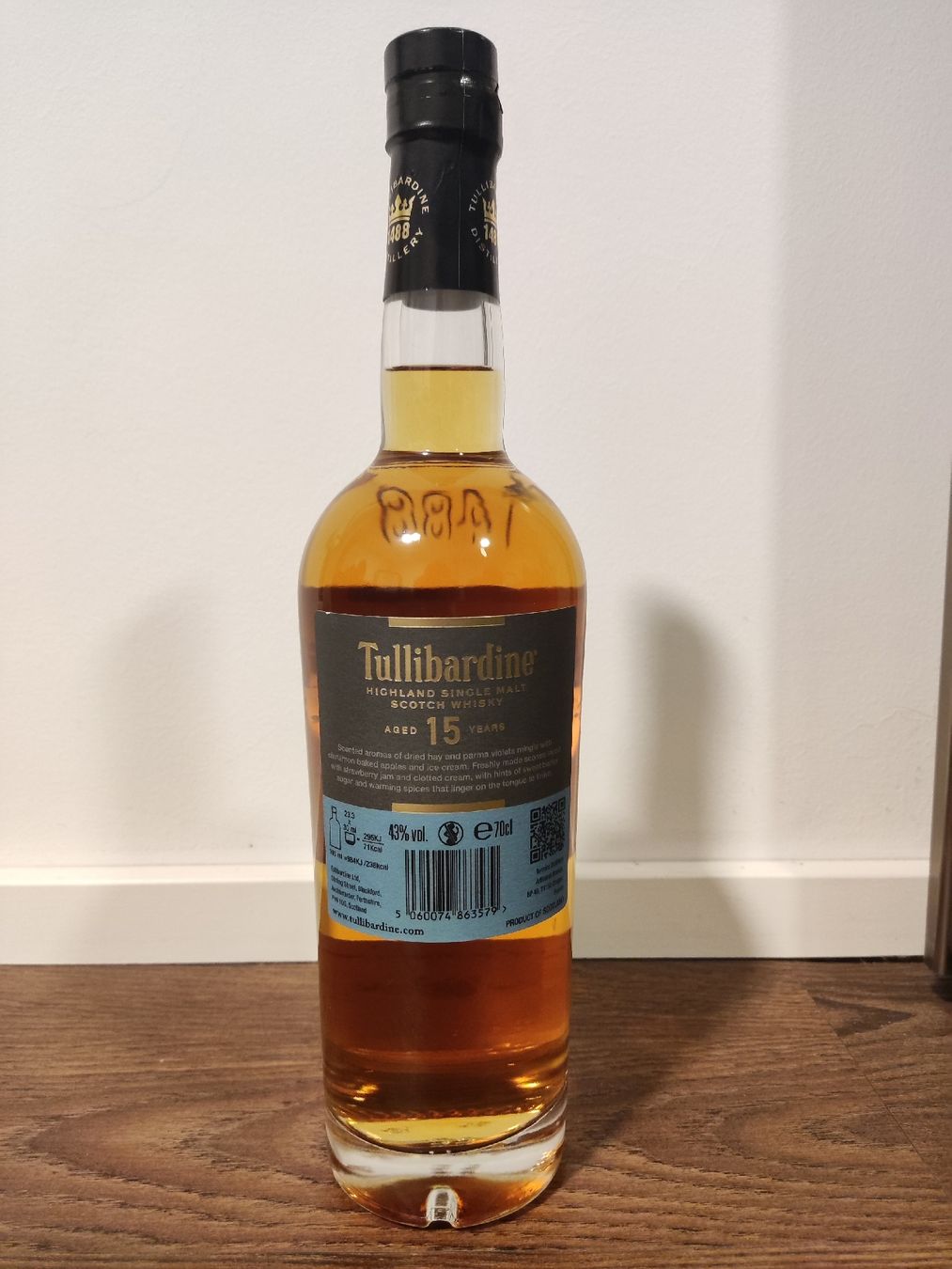Spirituosen: Tullibardine 15 Years Single Malt Whisky – Neu (gemäss Beschreibung) aus Luzern von Enkido 1