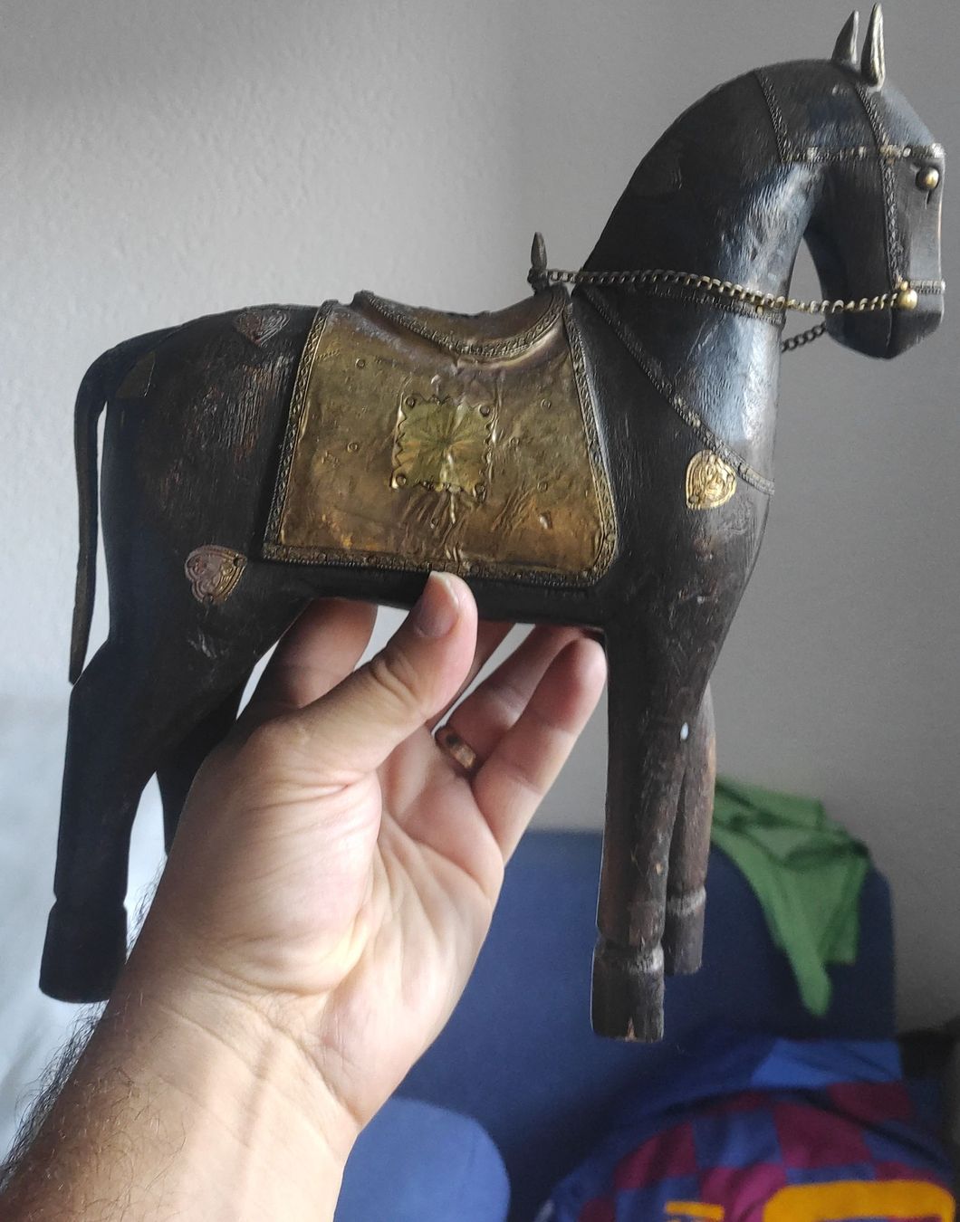 Tutte le decorazioni: Marwari Rajasthan Cheval India – Usato da La Roche FR venduto da seashellfan