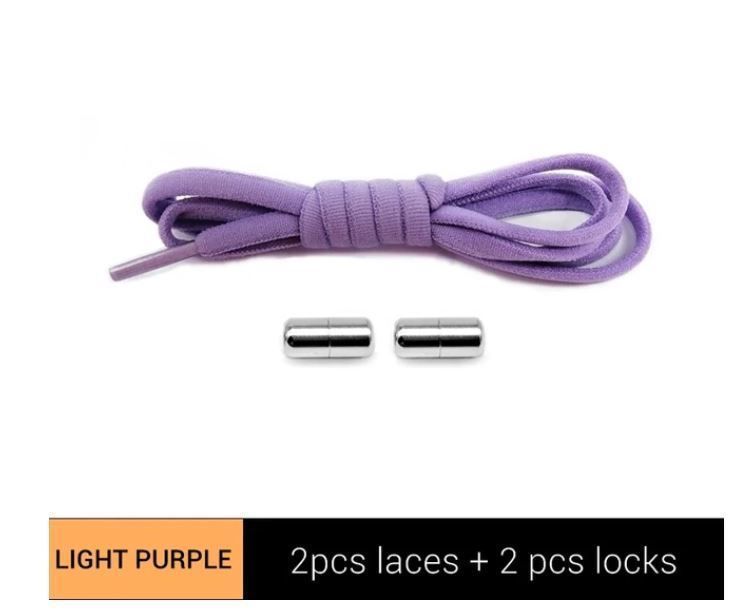Seile: Elastische Schnürsenkel purple – Neu und originalverpackt aus Winterthur von trend-produkte