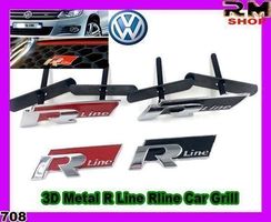 R Line Car Grill Abzeichen Emblem