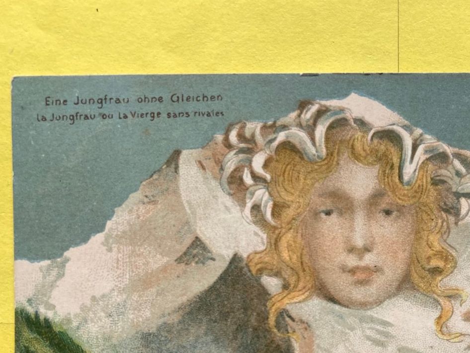 Cartoline postali: AK Eine Jungfrau ohne Gleichen, F.Killinger , Nr. 111 . – Nuovo (secondo la descrizione) da Grabs venduto da paggi01