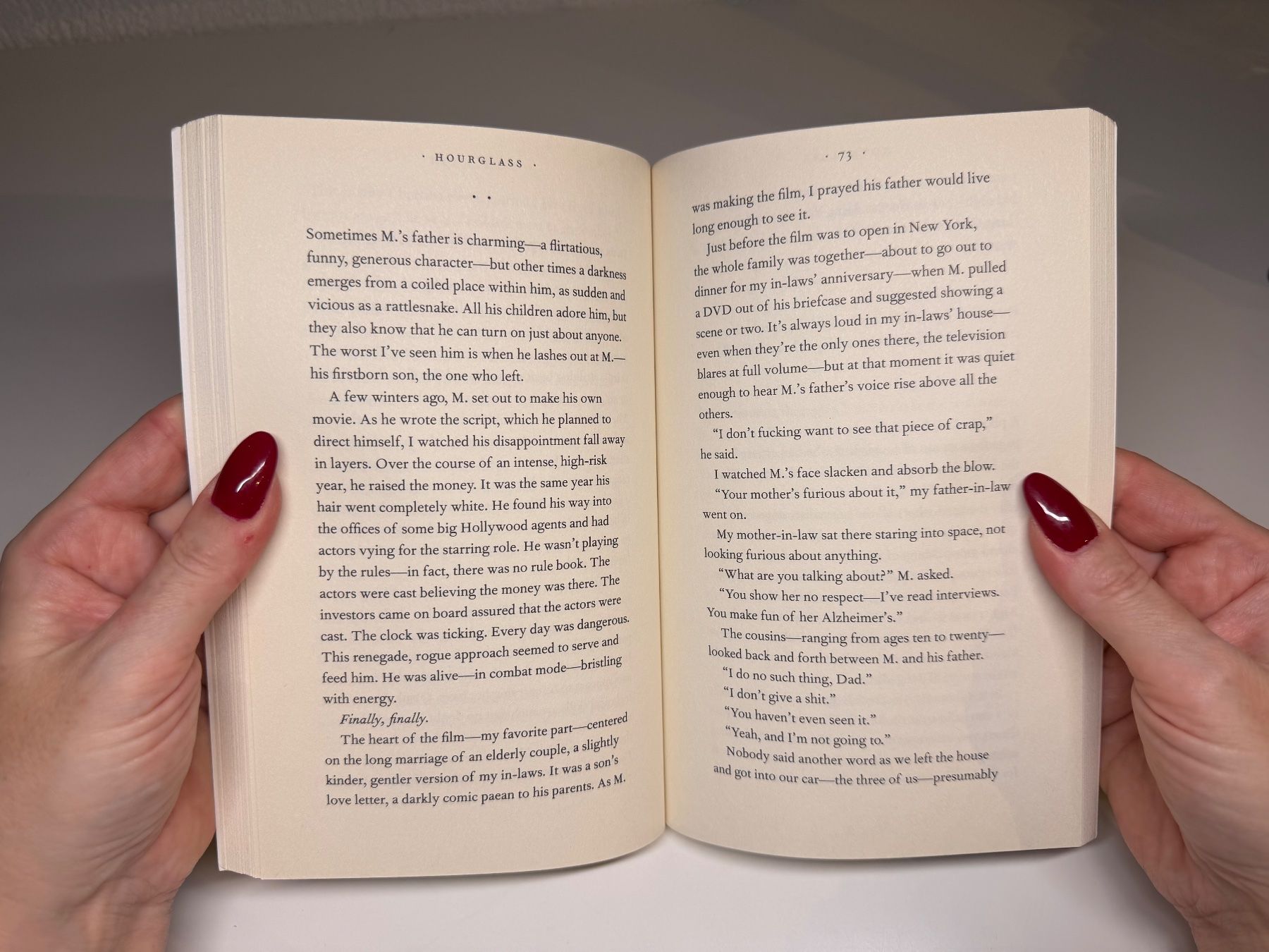 Libri: NOVEL: Dano Shapiro, Hourglass – Usato da Grosswangen venduto da English_books 5