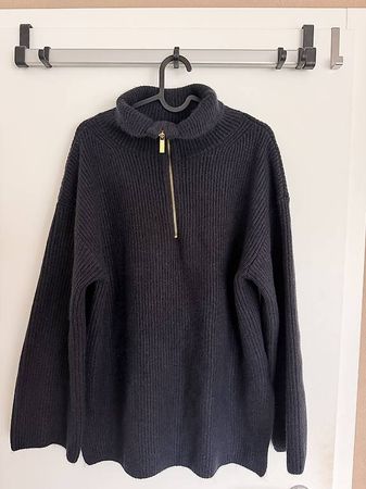 H&M Rollkragenpullover mit Reisverschluss