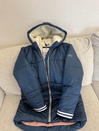 Aigle Winterjacke Gr. 152 Neu, warm und flauschig