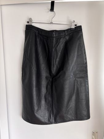 Echtes leder -  Midi skirt - 100% cow nappa leather