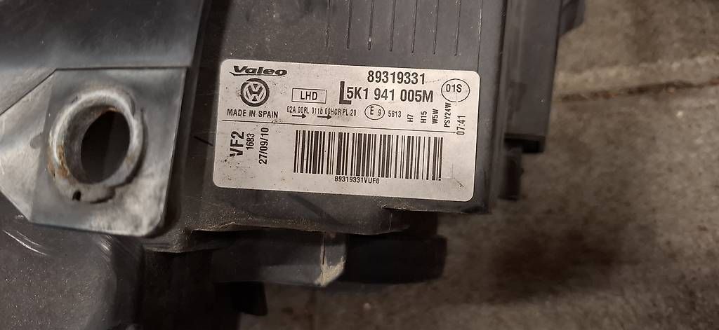 Fari: Front Scheinwerfer zu VWGolf Serie 6 – Usato da Müllheim Dorf venduto da Jcecotto 3