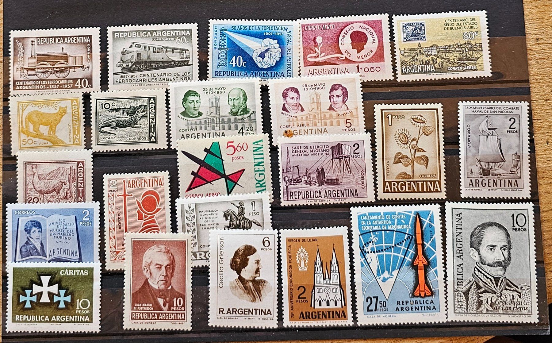 Tutti i francobolli: ARGENTINIEN mooderne Briefmarken **. – Nuovo (secondo la descrizione) da Les Valettes venduto da Nuba1