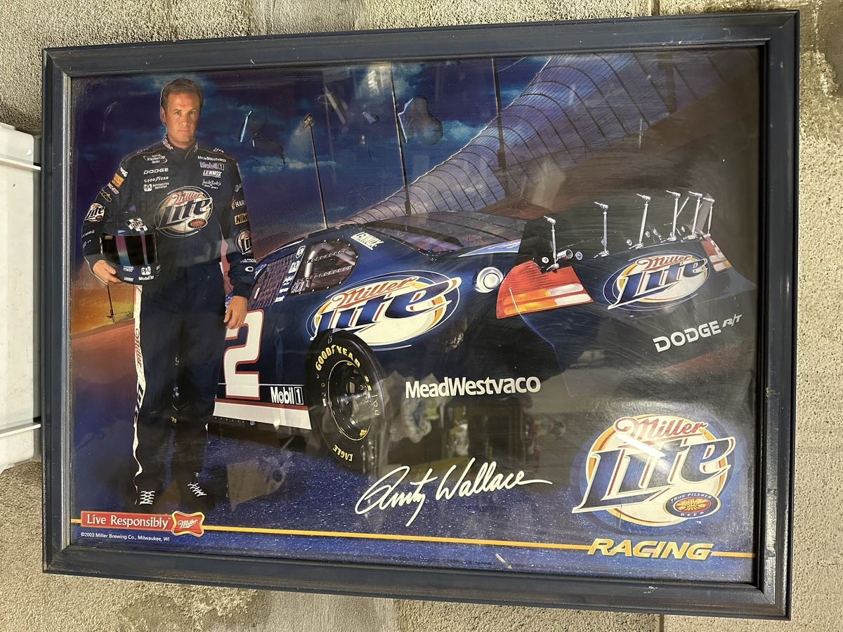 Poster & Bilder: Miller nascar bier wallace  – Gebraucht aus Reinach AG von rares75