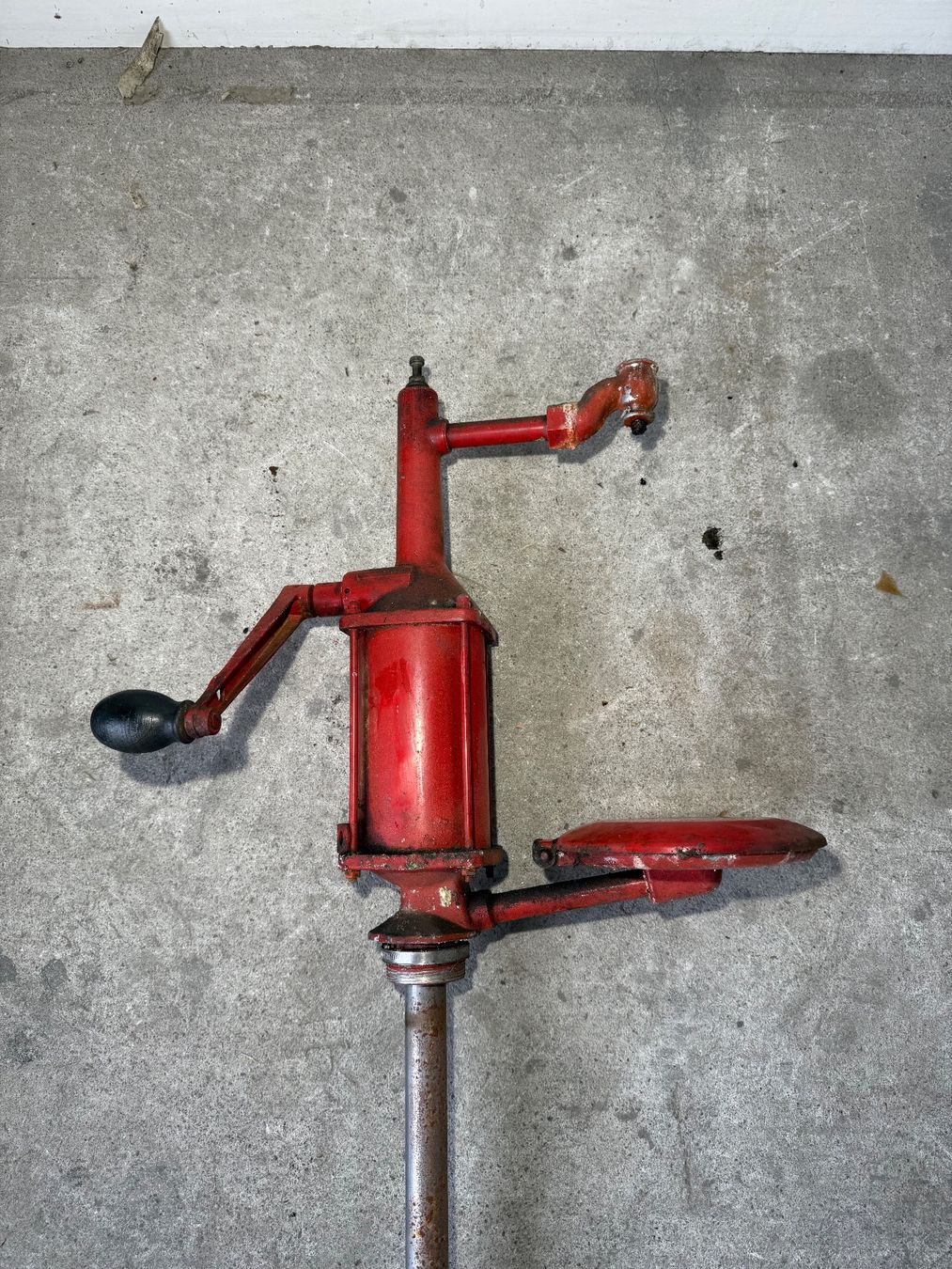 Pompe & Parti di ricambio: Fasspumpe mit Auffangwanne Oldtimer-Handpumpe – Usato da Boswil venduto da ABLagerBoswil 3