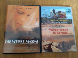 DVD Die weisse Massai und Wiedersehen in Barsaloi Set