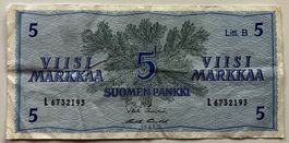Finnland 5 Markkaa 1963