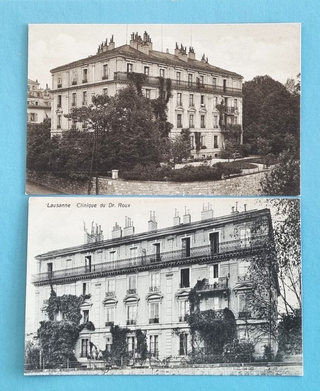 Cartoline postali: Lausanne - Clinic Dr. Roux – Usato da Rothrist venduto da RROENK
