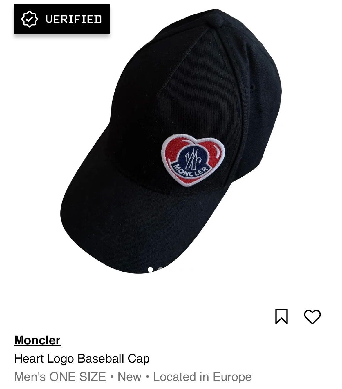 Moncler Hüte, Mützen & Caps: Moncler Logo Hat – Neu (gemäss Beschreibung) aus Origlio von sto_2pxf 6