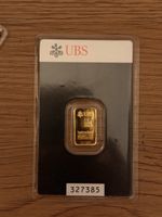 UBS Goldbarren 2g 999.9 fine new