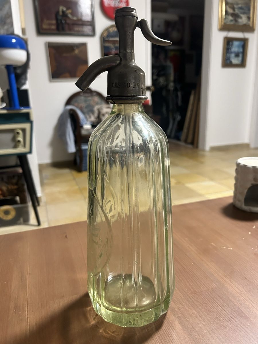 Gläser: Alte Siphon Flasche aus Glas – Gebraucht aus Oftringen von Michaels011 1