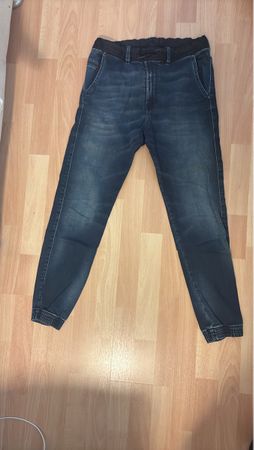 Jeans jogger homme taille M bleu