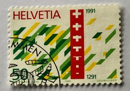 CH Briefmarken GESTEMPELT   