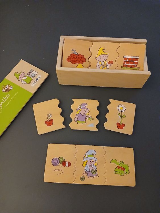 Jeux: Holzpuzzle Zuordnungsspiel Cognito Belsduc – Neuf (Voir description) à Zuchwil par pedu79 2