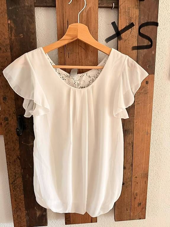 Tops: Weisses Top – Gebraucht aus Bern von Samsam1996
