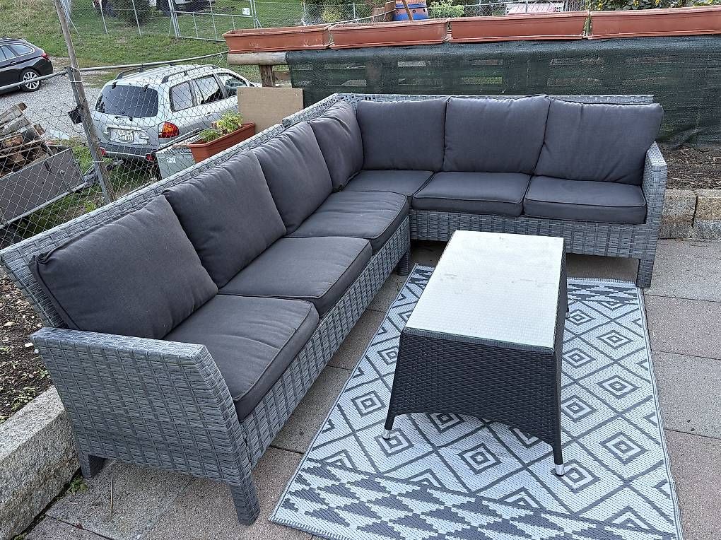 Divani: Gartenlounge Terasse Rattan – Usato da Weiningen TG venduto da Angela2001 2