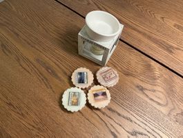 Yankee Candle Duftlampe mit 4 Tarts