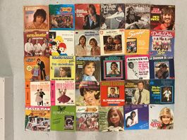 Schallplatten Sammlung - 100 stk Singles