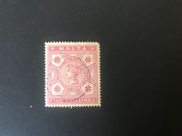1885/86, Malta - Königin Viktoria - Grosses Format
