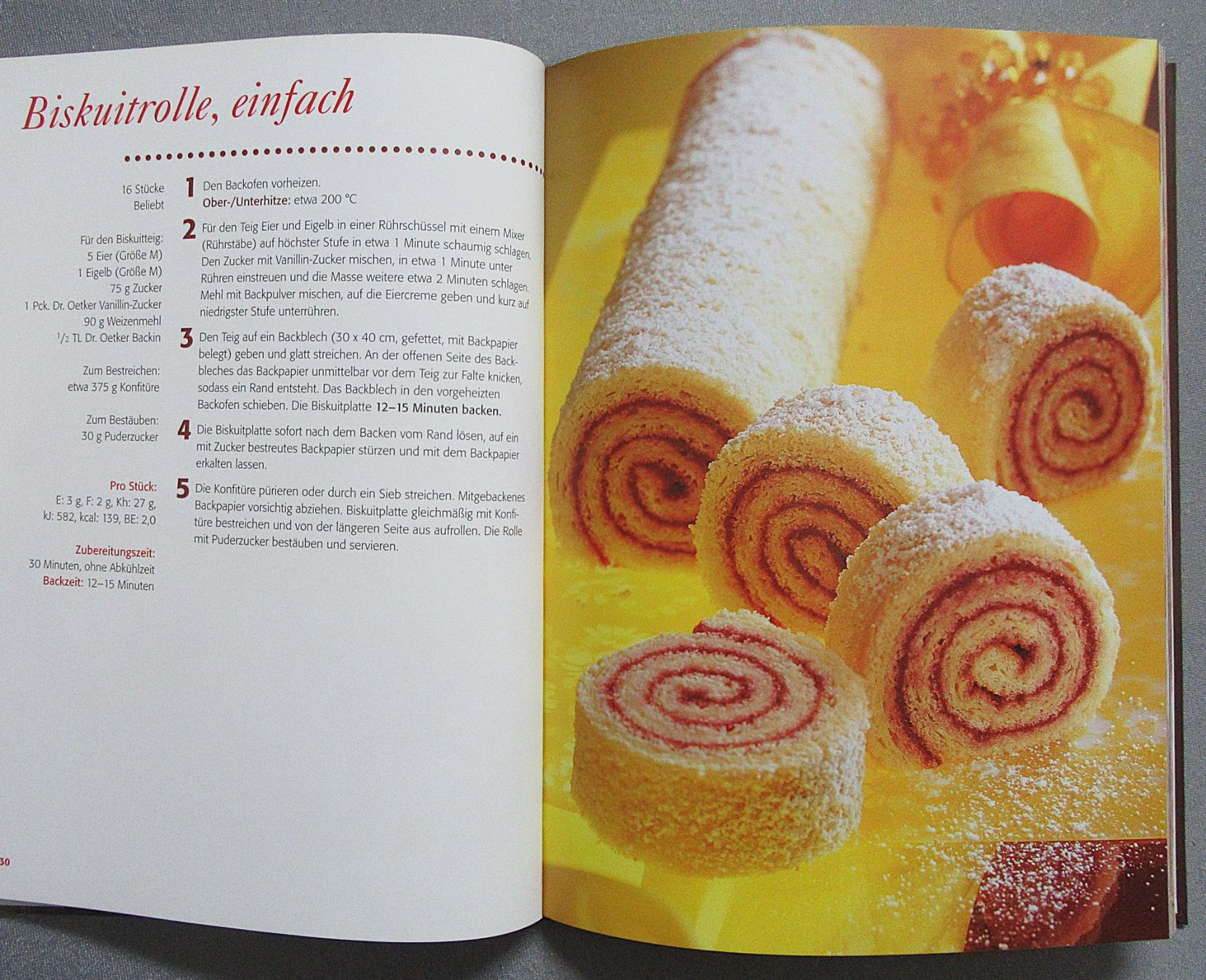Libri: Biskuit Rollen - von Dr. Oetker – Usato da Auenstein venduto da Padabimbim 3