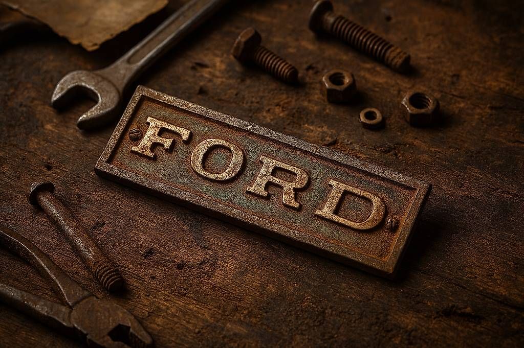 Toutes les pièces auto: Original Vintage Ford Emblem – D'occasion à Biel/Bienne par lef_2jnx