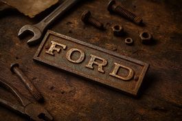 Original Vintage Ford Emblem