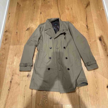 Strellson Herren Mantel Genova beige Grösse 50