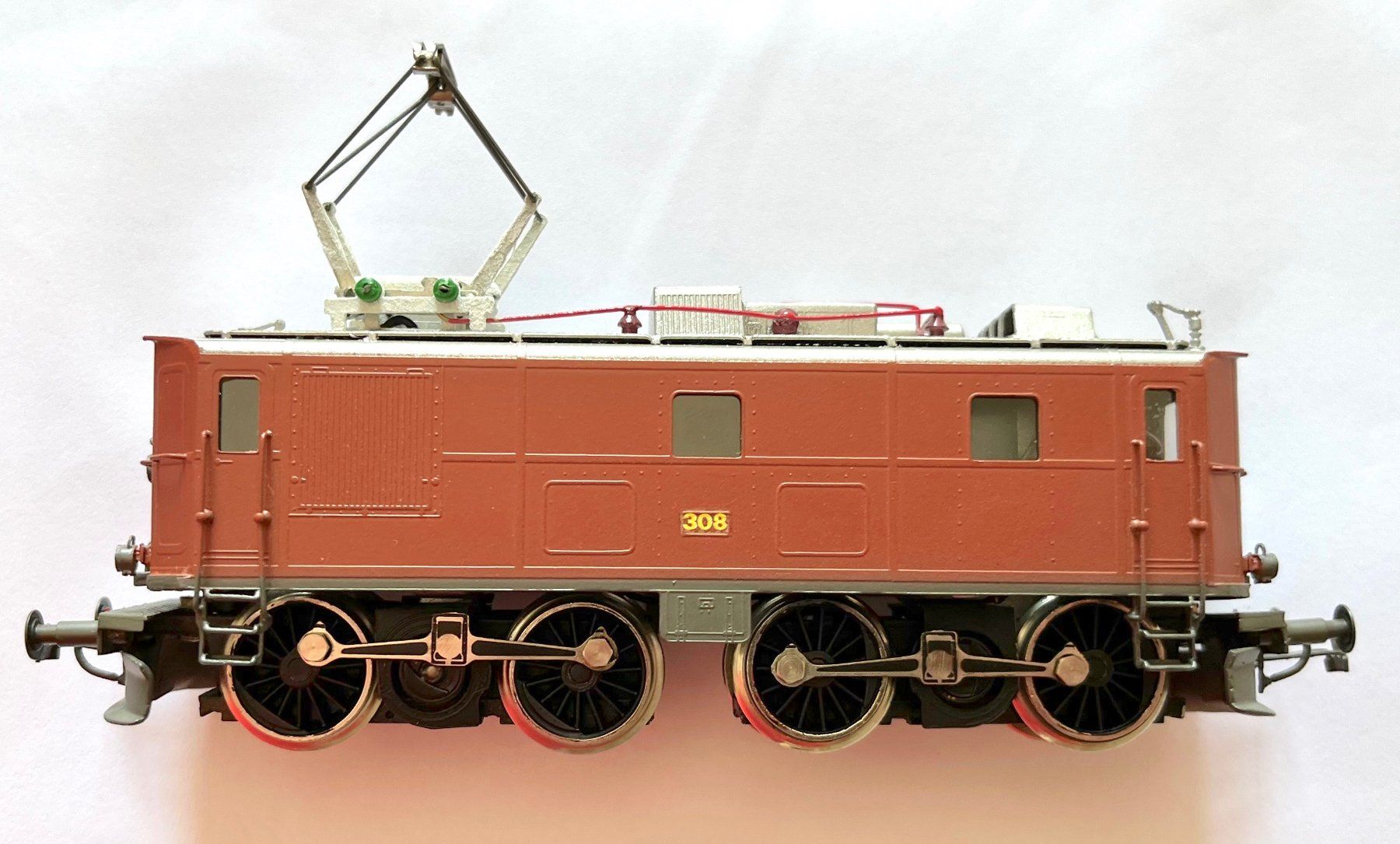 Modelleisenbahnen: Intermodell  BLS Ce 4/4  H0  Messing – Neu (gemäss Beschreibung) aus Bleiken von hbw45