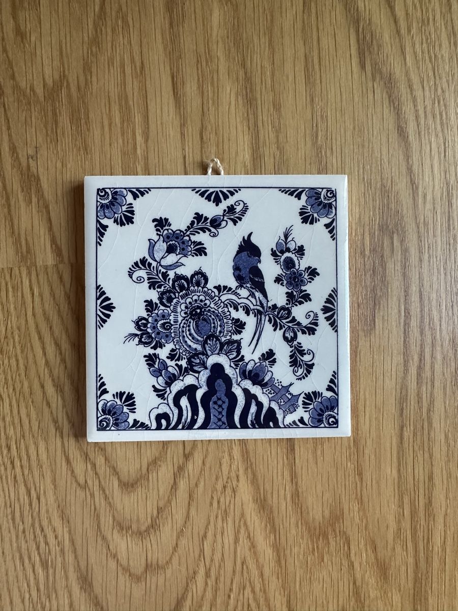 Tutte le decorazioni: Hand painted Delft Blue tile – Usato da Russin venduto da max_xwv2