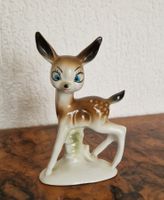 Vintage Porzellan Rehkitz / Bambi süss - grosse blaue Augen