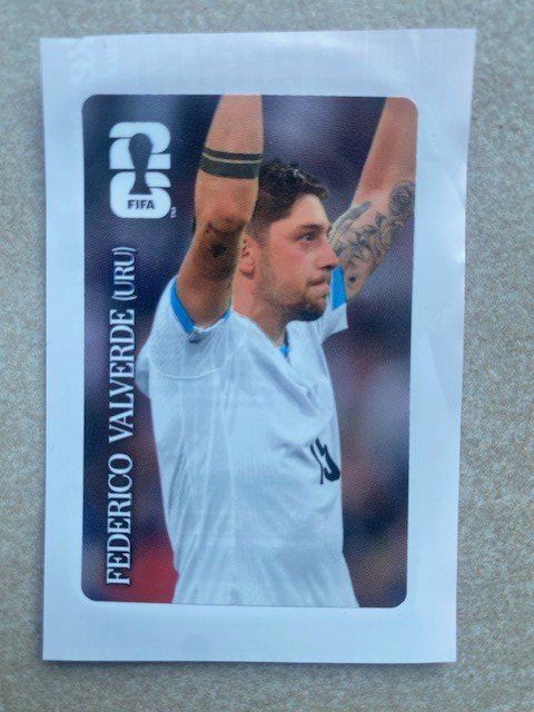 Panini Cartes à collectionner: Panini Cola Sticker Federico Valverde – Neuf (Voir description) à Staufen par Nasli
