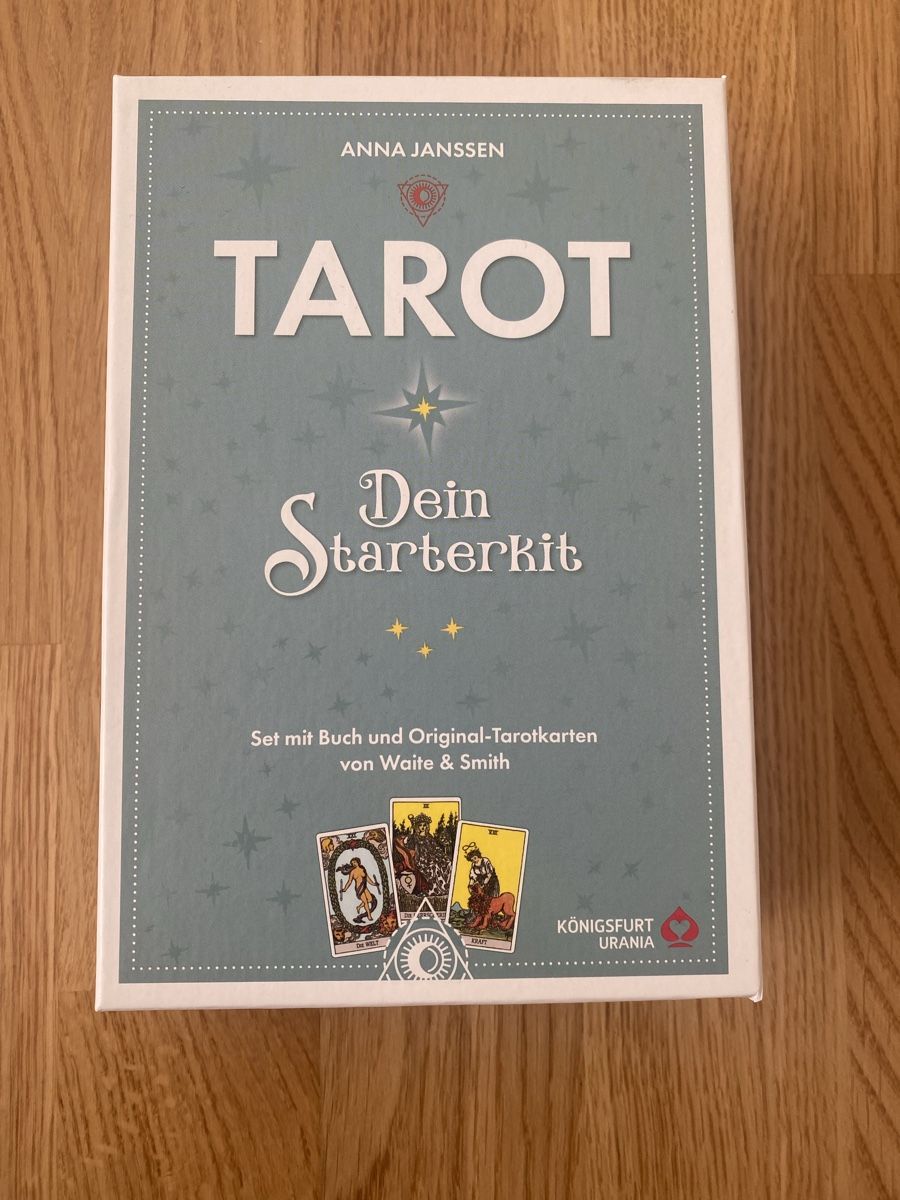 Libri: Tarot Starterkit - Anna Janssen - Dein Einstieg ins Tarot! – Nuovo (secondo la descrizione) da Solothurn venduto da Lila_88