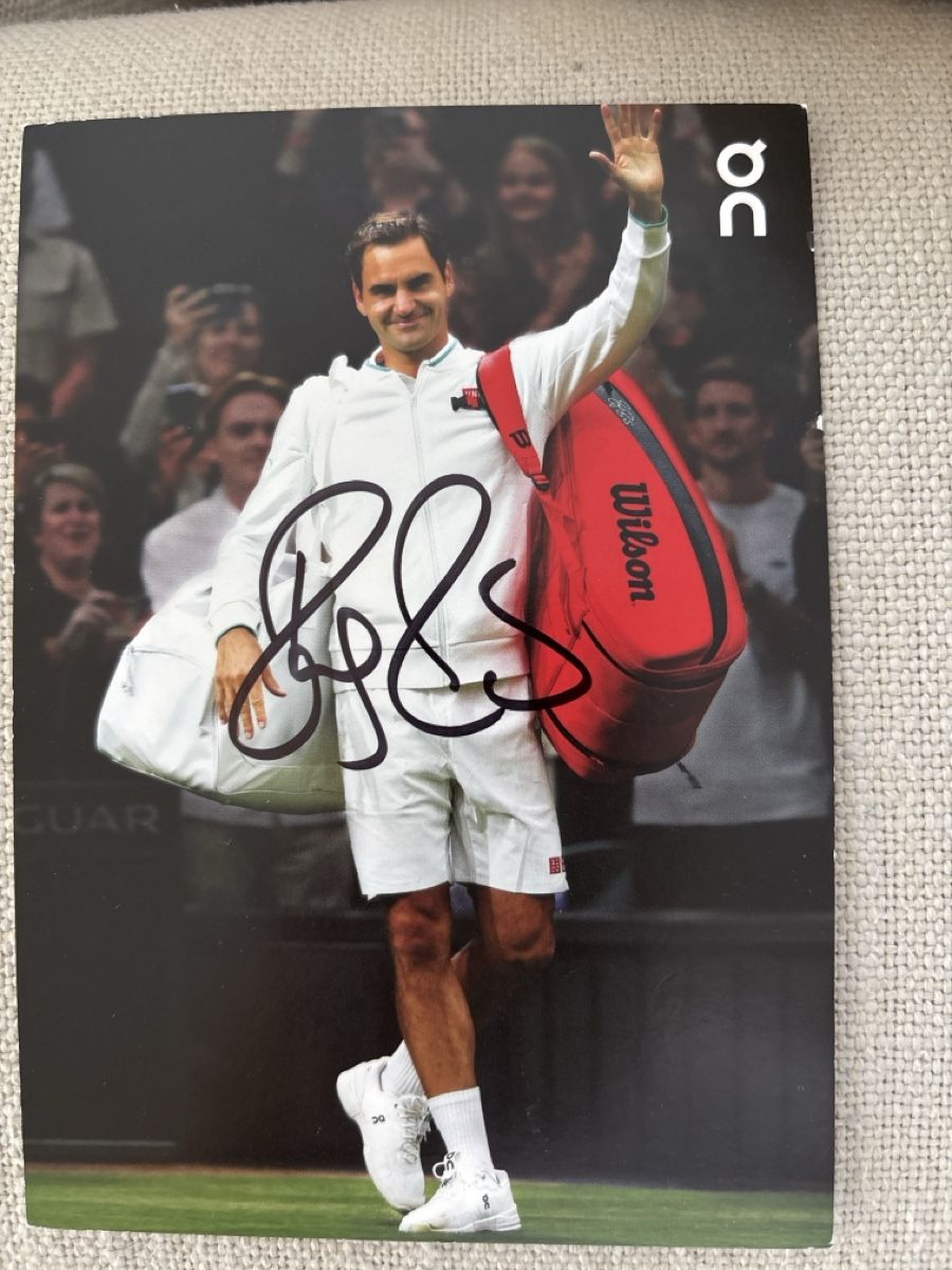 Autogramme: Roger Federer Autogramm – Gebraucht aus Ottenbach von toggis