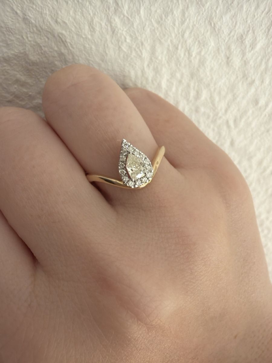 Bagues: LAST BEFORE MELT Diamant Ring ca. 0.3ct – Neuf (Voir description) à Zürich par Pandainlondon 2